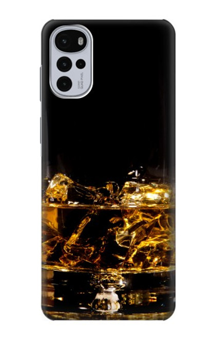 S2742 Ice Whiskey Whisky Glass Case For Motorola Moto G22