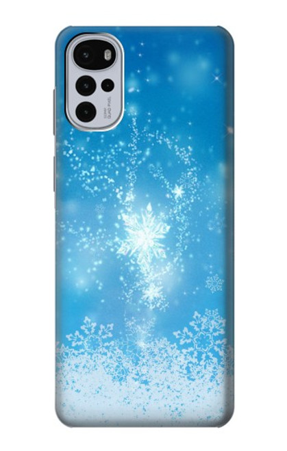 S2923 Frozen Snow Spell Magic Case For Motorola Moto G22