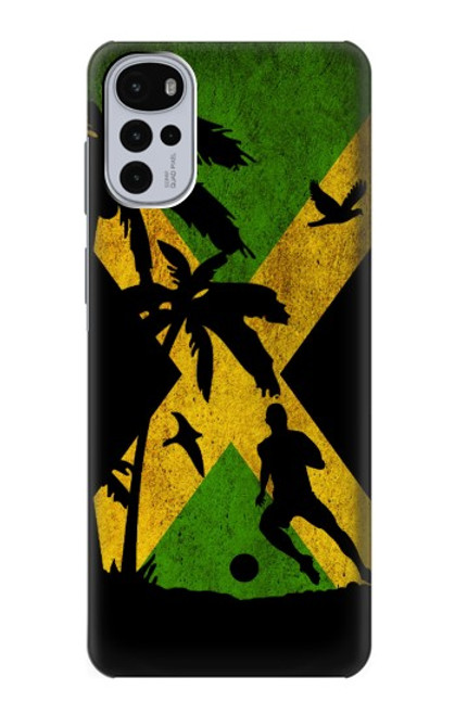 S2975 Jamaica Football Soccer Case For Motorola Moto G22