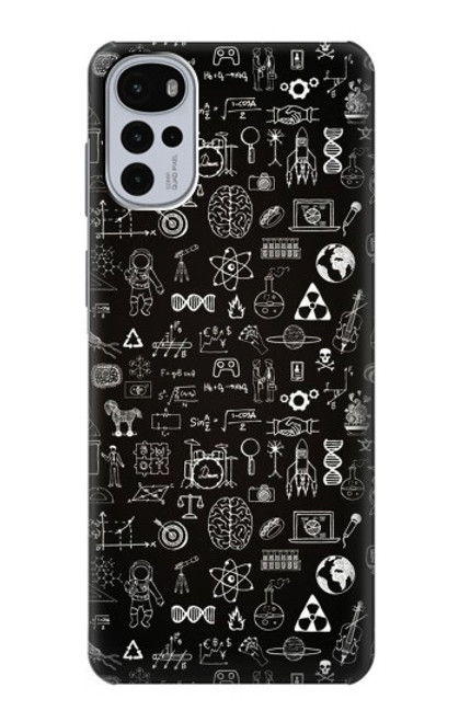 S3426 Blackboard Science Case For Motorola Moto G22