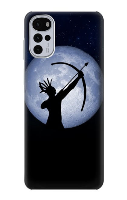 S3489 Indian Hunter Moon Case For Motorola Moto G22