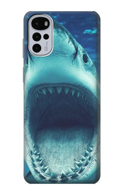 S3548 Tiger Shark Case For Motorola Moto G22