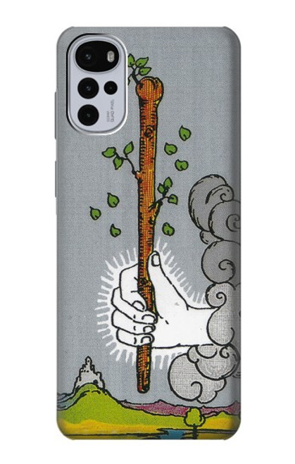 S3723 Tarot Card Age of Wands Case For Motorola Moto G22