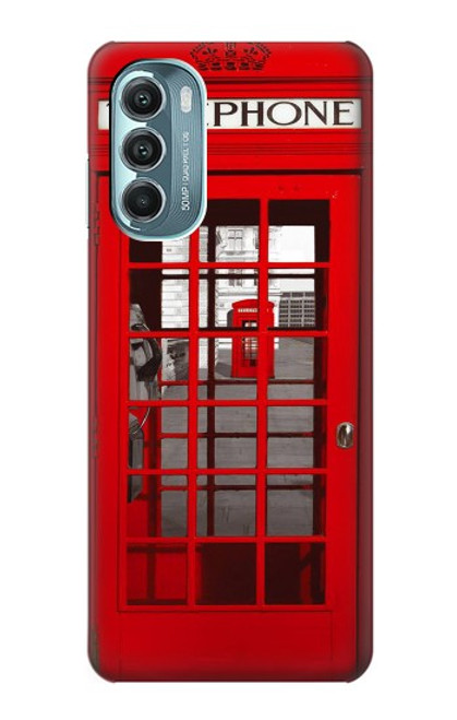 S0058 British Red Telephone Box Case For Motorola Moto G Stylus 5G (2022)