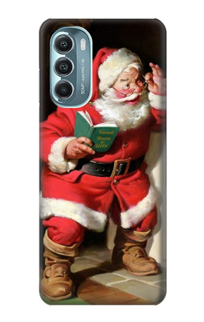 S1417 Santa Claus Merry Xmas Case For Motorola Moto G Stylus 5G (2022)