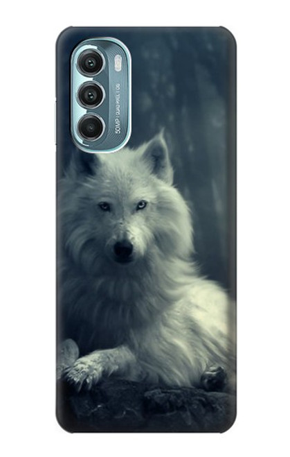 S1516 White Wolf Case For Motorola Moto G Stylus 5G (2022)