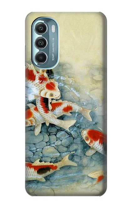 S1654 Koi Carp Fish Art Painting Case For Motorola Moto G Stylus 5G (2022)