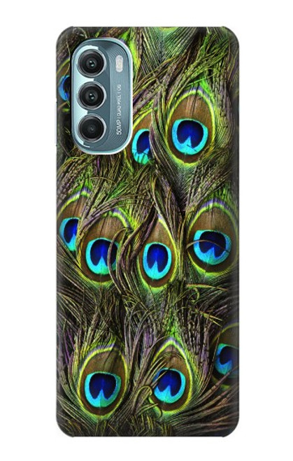 S1965 Peacock Feather Case For Motorola Moto G Stylus 5G (2022)