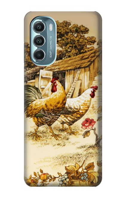 S2181 French Country Chicken Case For Motorola Moto G Stylus 5G (2022)