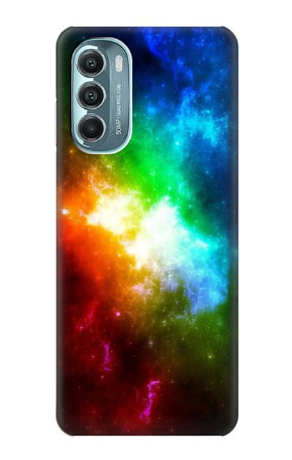 S2312 Colorful Rainbow Space Galaxy Case For Motorola Moto G Stylus 5G (2022)