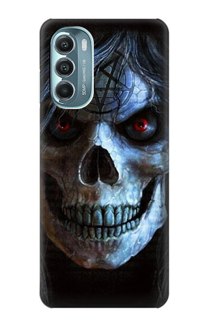 S2585 Evil Death Skull Pentagram Case For Motorola Moto G Stylus 5G (2022)