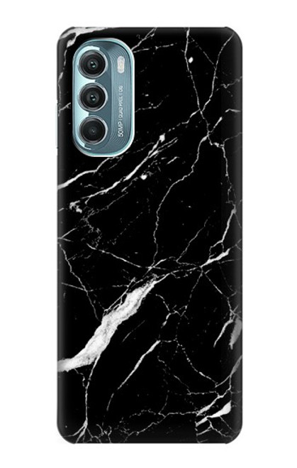 S2895 Black Marble Graphic Printed Case For Motorola Moto G Stylus 5G (2022)
