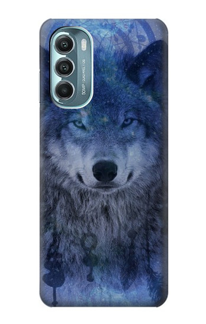 S3410 Wolf Dream Catcher Case For Motorola Moto G Stylus 5G (2022)