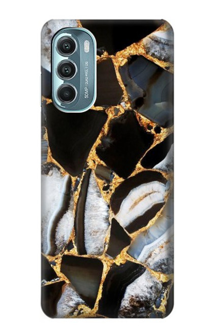 S3419 Gold Marble Graphic Print Case For Motorola Moto G Stylus 5G (2022)