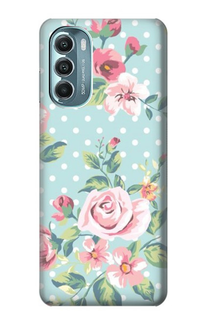 S3494 Vintage Rose Polka Dot Case For Motorola Moto G Stylus 5G (2022)