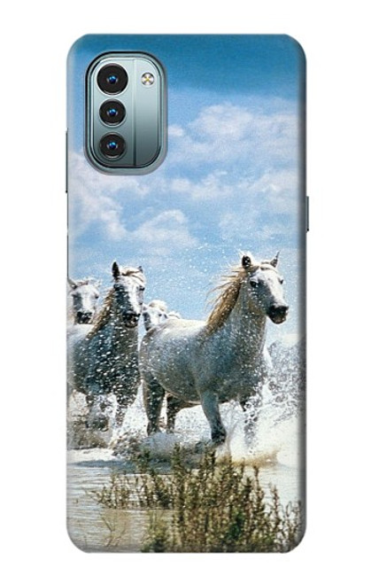 S0250 White Horse Case For Nokia G11, G21