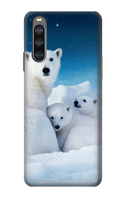 S0285 Polar Bear Family Arctic Case For Sony Xperia 10 IV