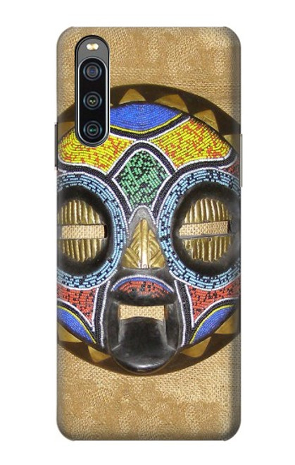 S0965 African Baluba Mask Case For Sony Xperia 10 IV