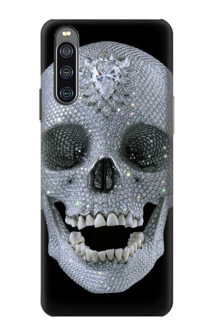 S1286 Diamond Skull Case For Sony Xperia 10 IV