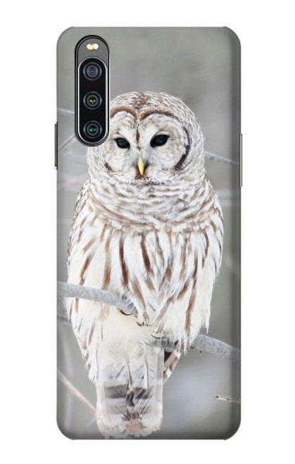 S1566 Snowy Owl White Owl Case For Sony Xperia 10 IV