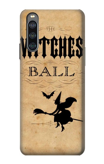 S2648 Vintage Halloween The Witches Ball Case For Sony Xperia 10 IV