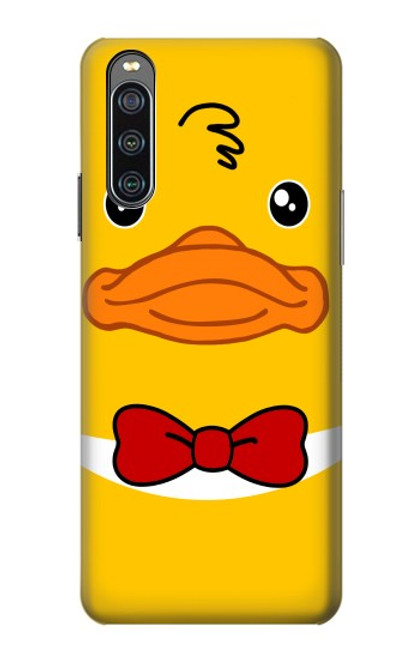 S2760 Yellow Duck Tuxedo Cartoon Case For Sony Xperia 10 IV
