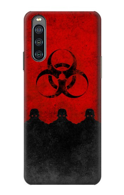 S2917 Biohazards Virus Red Alert Case For Sony Xperia 10 IV