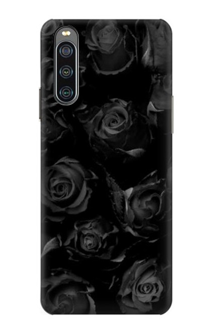 S3153 Black Roses Case For Sony Xperia 10 IV