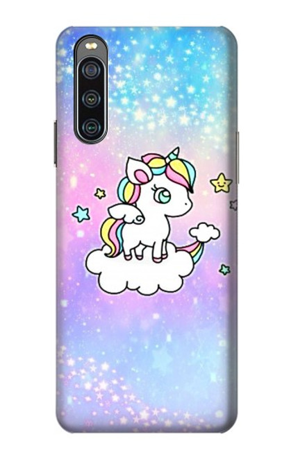 S3256 Cute Unicorn Cartoon Case For Sony Xperia 10 IV