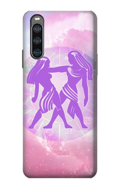 S3259 Zodiac Gemini Case For Sony Xperia 10 IV