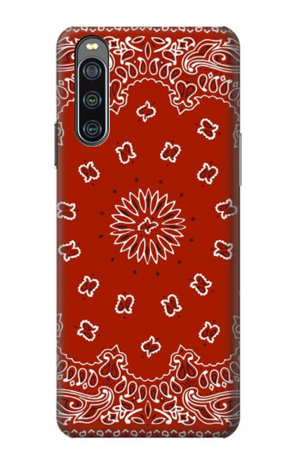 S3355 Bandana Red Pattern Case For Sony Xperia 10 IV