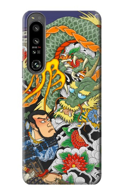 S0454 Japan Tattoo Case For Sony Xperia 1 IV