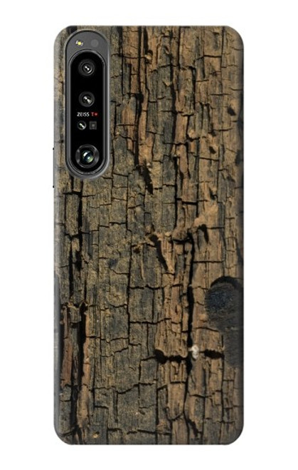 S0598 Wood Graphic Printed Case For Sony Xperia 1 IV