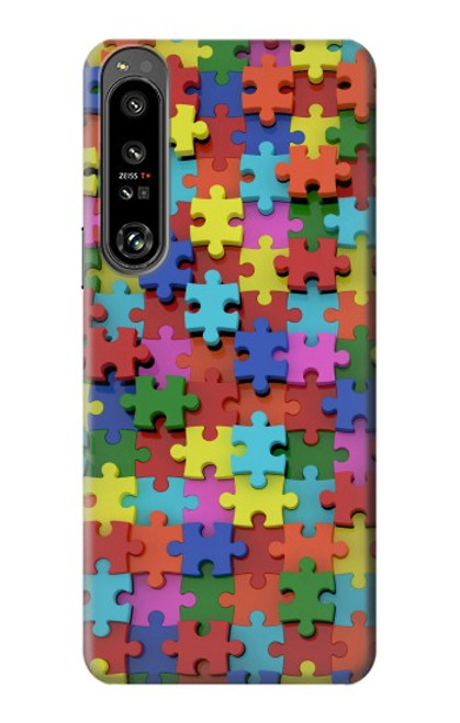 S0816 Puzzle Case For Sony Xperia 1 IV