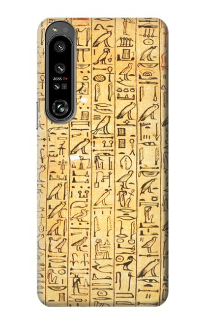 S1625 Egyptian Coffin Texts Case For Sony Xperia 1 IV