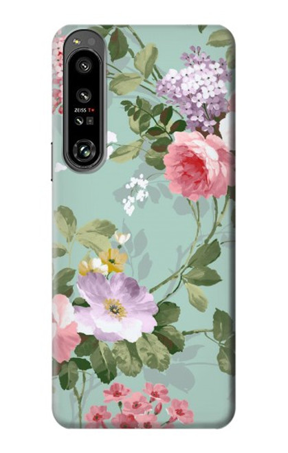 S2178 Flower Floral Art Painting Case For Sony Xperia 1 IV