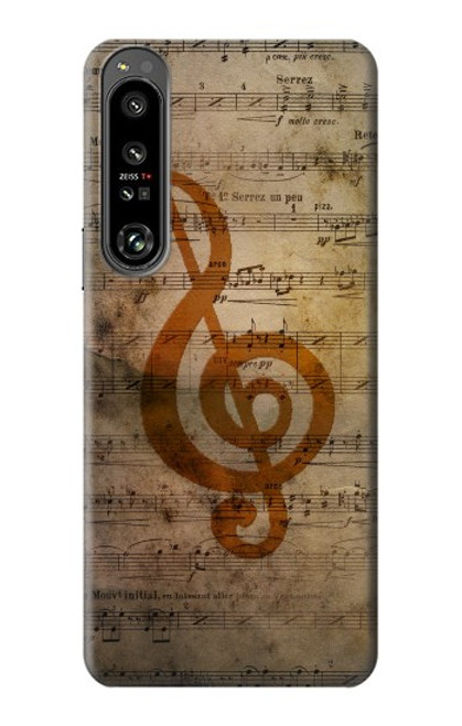 S2368 Sheet Music Notes Case For Sony Xperia 1 IV