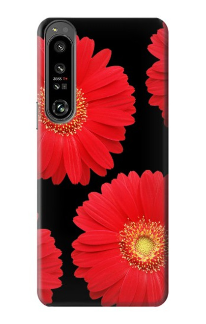 S2478 Red Daisy flower Case For Sony Xperia 1 IV