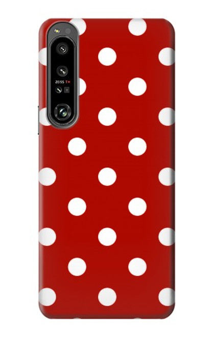 S2951 Red Polka Dots Case For Sony Xperia 1 IV