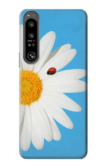 S3043 Vintage Daisy Lady Bug Case For Sony Xperia 1 IV