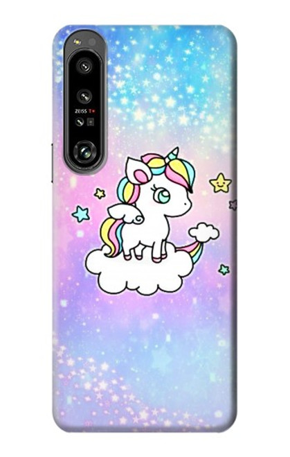 S3256 Cute Unicorn Cartoon Case For Sony Xperia 1 IV