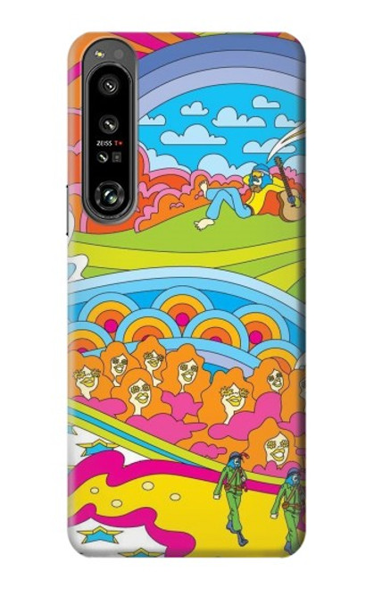 S3407 Hippie Art Case For Sony Xperia 1 IV