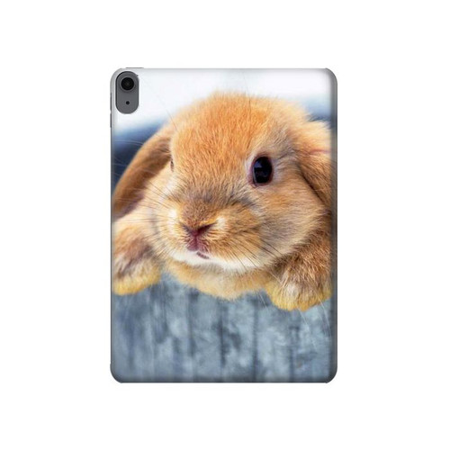 S0242 Cute Rabbit Hard Case For iPad Air (2022,2020, 4th, 5th), iPad Pro 11 (2022, 6th)