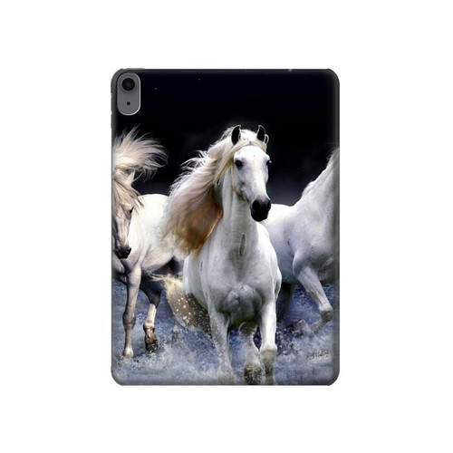 S0246 White Horse Hard Case For iPad Air (2020, 2022), Air 11 (2024,2025,2026), Pro 11 (2022)