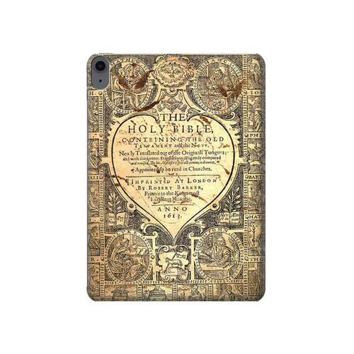 S0330 Bible Page Hard Case For iPad Air (2020, 2022), Air 11 (2024,2025,2026), Pro 11 (2022)