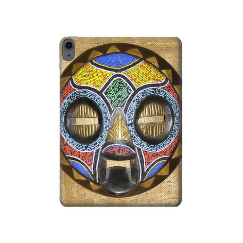 S0965 African Baluba Mask Hard Case For iPad Air (2020, 2022), Air 11 (2024,2025,2026), Pro 11 (2022)