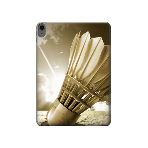 S0979 Badminton Sport Art Hard Case For iPad Air (2020, 2022), Air 11 (2024,2025,2026), Pro 11 (2022)