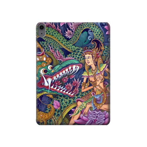 S1240 Bali Painting Hard Case For iPad Air (2020, 2022), Air 11 (2024,2025,2026), Pro 11 (2022)