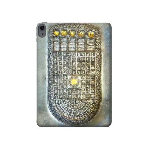 S1484 Buddha Footprint Hard Case For iPad Air (2020, 2022), Air 11 (2024,2025,2026), Pro 11 (2022)