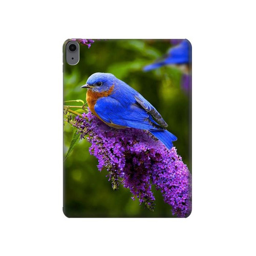 S1565 Bluebird of Happiness Blue Bird Hard Case For iPad Air (2022, 2020), Air 11 (2024), Pro 11 (2022)